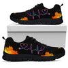 Dental -art Heartbeat Sneakers, Running Sh- Love Sneakers