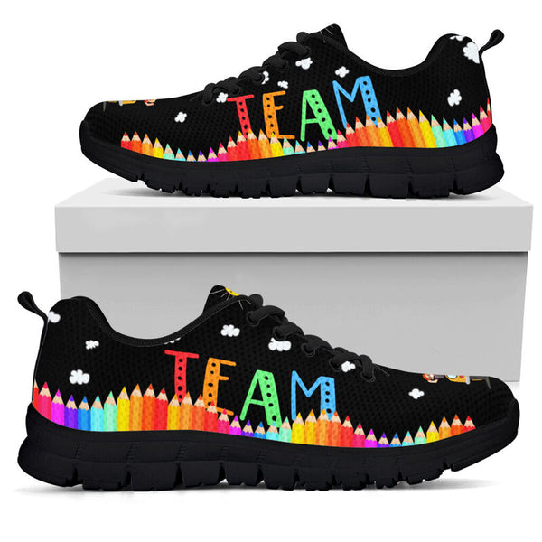 School Bus Woman Team Sneakers, Runni- Love Sneakers