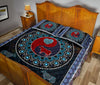 Cow Farm Mandala Ying And Yang Style Quilt Bed Set- Love Quilt Bedding Set