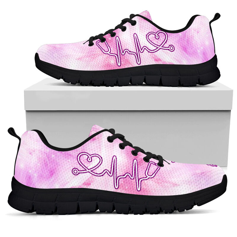 Cna - Galaxy White Pink Kd Sneakers, Running Sh- Love Sneakers