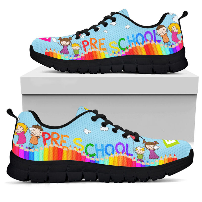 Preschool Music Teacher Abc Kd Sneakers, Running Shoes, Shoes For Women, Shoes For Men, Cust- Love Sneakers