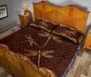 Dragonfly Sculpture Quilt Bed Set - Love Quilt Bedding Set