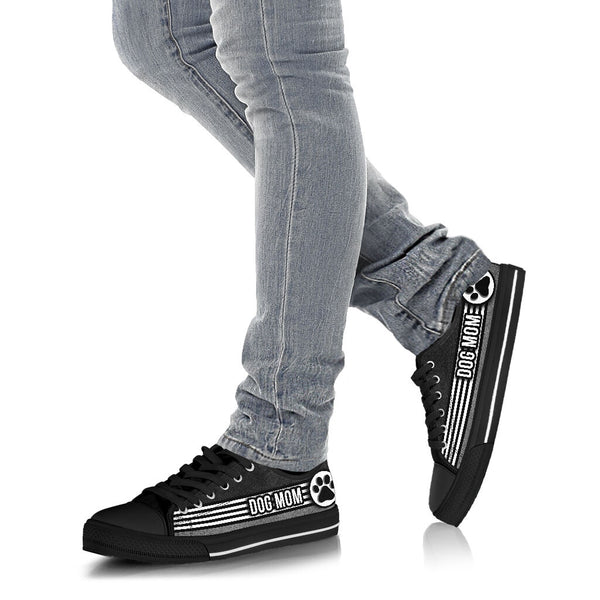 Dog Mom 9 Line Circle - Low TopShoe - Love Love Top Shoes