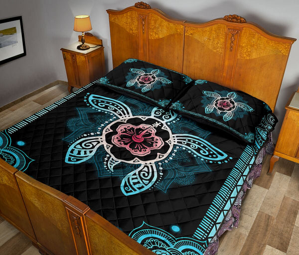 Quilt Bed Set - Turtle 42 - Love Quilt Bedding Set