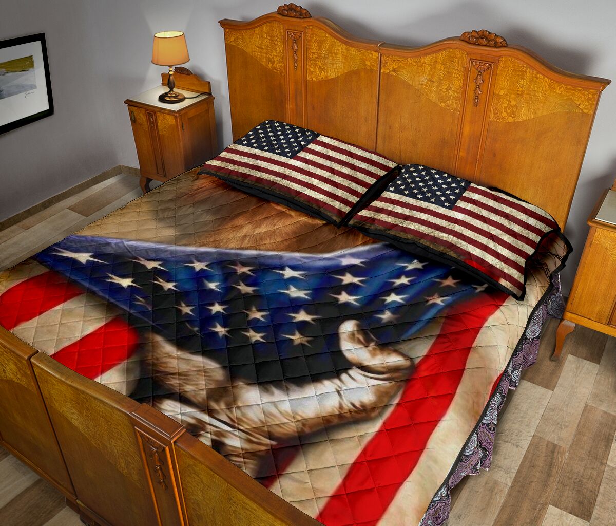 Dachshund Quilt Bed Set 53 - Love Quilt Bedding Set