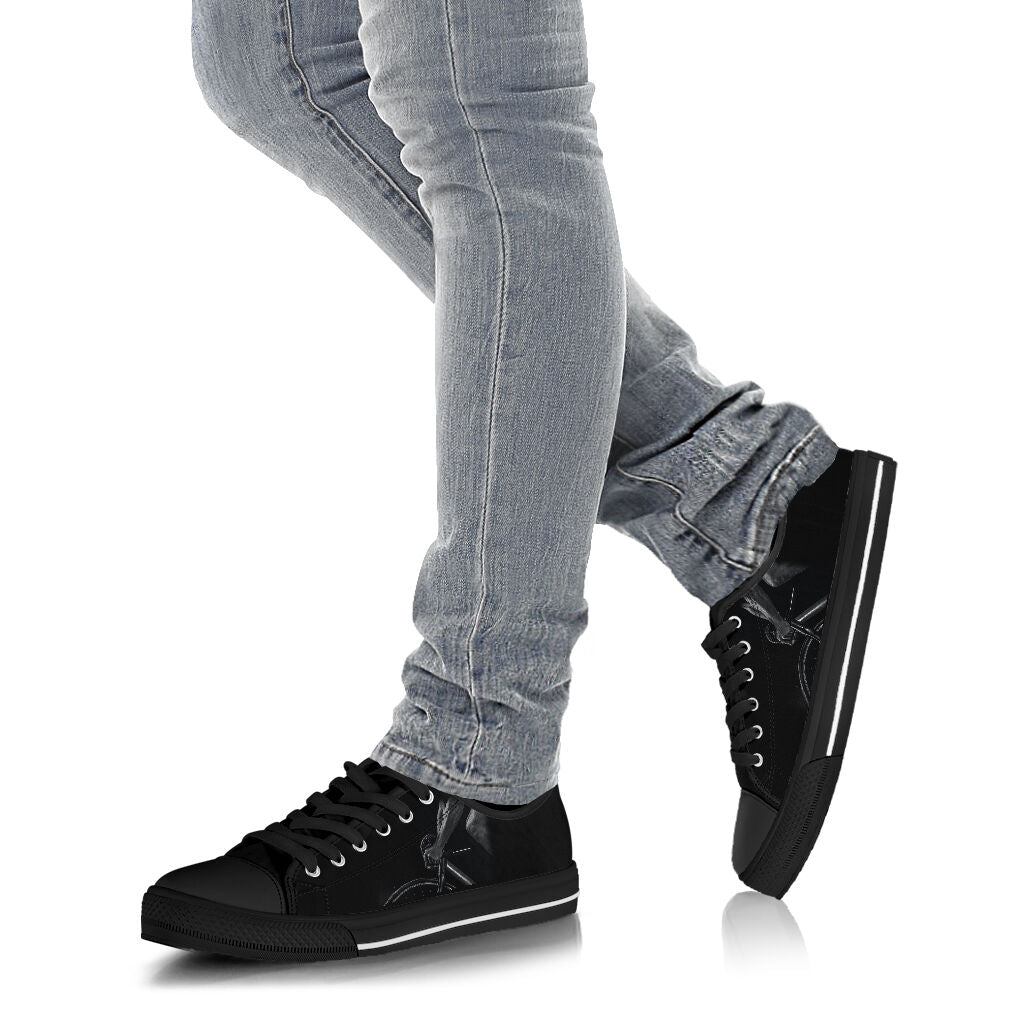 Cycling Dark - Low Top Shoe - Love Love Top Shoes