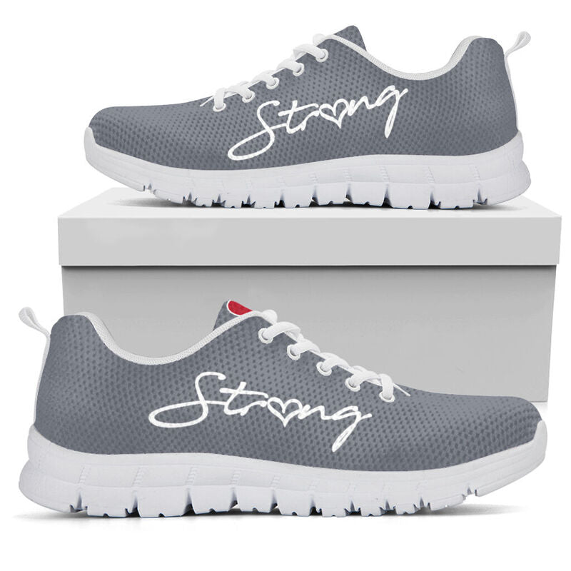 School Counselor Cardinal &ampamp Grey Kd Sneakers, Runni- Love Sneakers