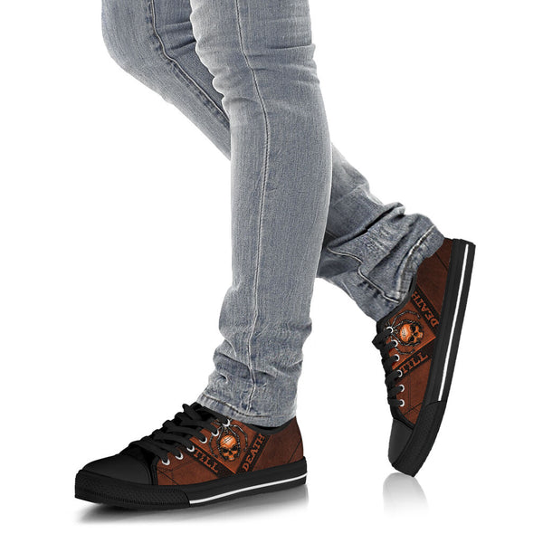 Skull SpiderLow TopShoe - Love Low Top Shoes