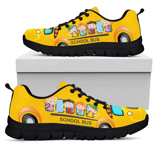 School Bus Woman Drive 2 Kd Sneakers, Runni- Love Sneakers
