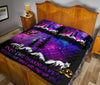 Fox Into The Darkness We Go Halloween Quilt Bed Set - Love Quilt Bedding Set