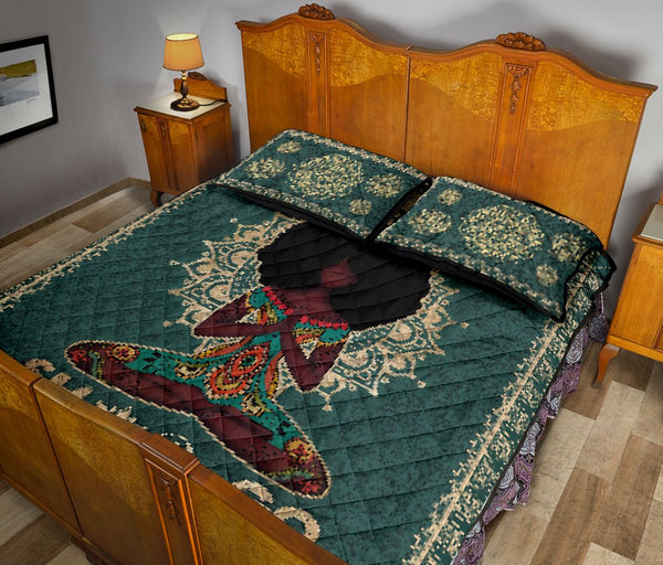 Yoga - Quilt Bed Set 7 - Love Quilt Bedding Set