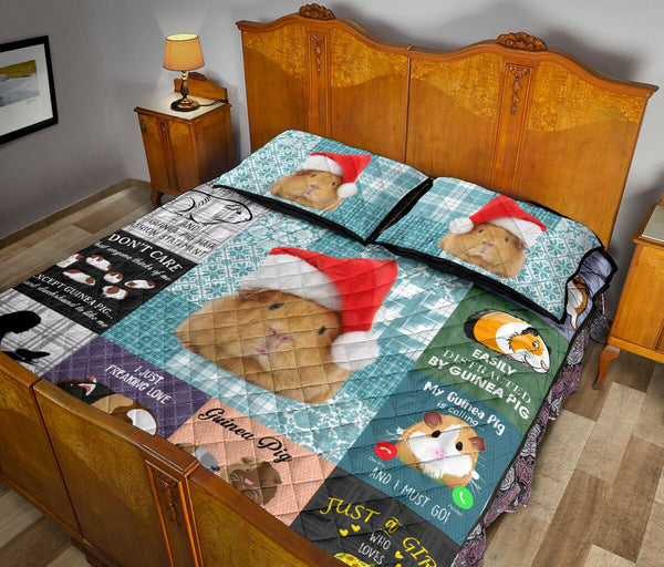 Guinea Pig Wool Pattern - Bed Set - Love Quilt Bedding Set