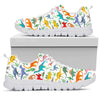 Dinosaur Pattern Shoes Sneakers, Running - Love Sneakers