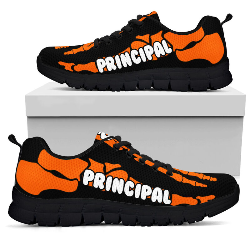 Principal Foot Bone Orange Kd Sneakers, Runni- Love Sneakers