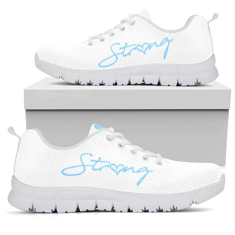 School Counselor Strong Columbia Blue White Kd Sneakers, Runni- Love Sneakers