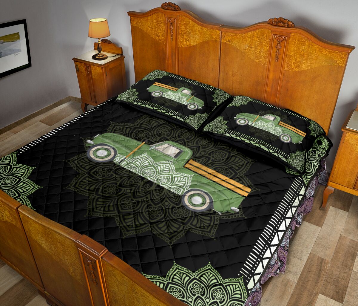 Farm Quilt Bed Set 87 - Love Quilt Bedding Set