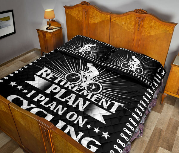 Cycling Plan - Bed Set - Love Quilt Bedding Set