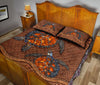 Turtle Carving Style Quilt Bed Set - Love Quilt Bedding Set