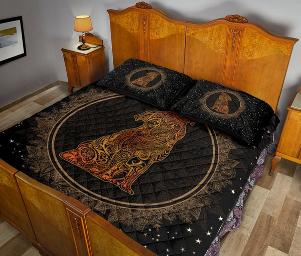Quilt Bed Set - Pug 52 - Love Quilt Bedding Set