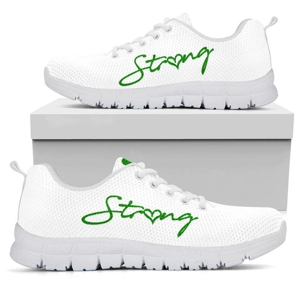 Teacher Strong Green Sneakers, Running Shoes, Shoes For Women, Shoes For Men, Custom Shoes,- Love Sneakers