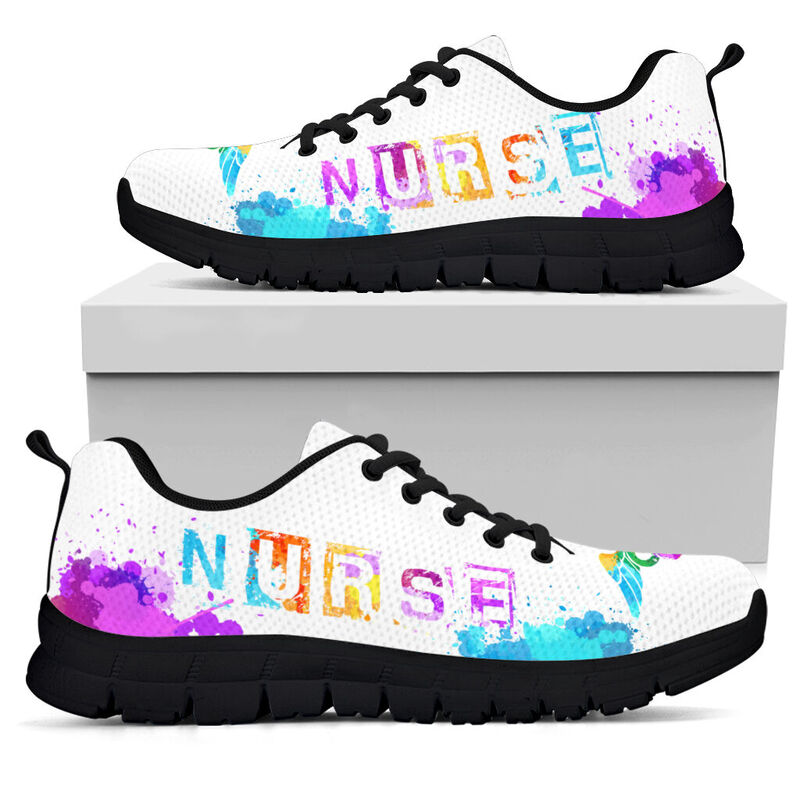 Nurse Love- White Kd Sneakers, Running Shoes, Shoes For Women, Shoes For Men, Custom Shoes,- Love Sneakers