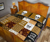 Quilt Bed Set - Skull 90 - Love Quilt Bedding Set