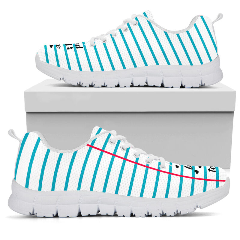 So She Became A Teacher Shoes Sneakers, Runni- Love Sneakers