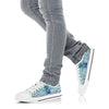 Dachshund Flower Gradient - Low Top Shoe - Love Love Top Shoes