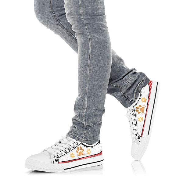 Cute Dog Mom - Low Top Shoe - Love Love Top Shoes