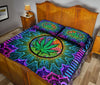 Sunflower Cannabis - Bed Set - Love Quilt Bedding Set