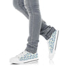 Cycling Pattern Low Top Shoe - Love Low Top Shoes