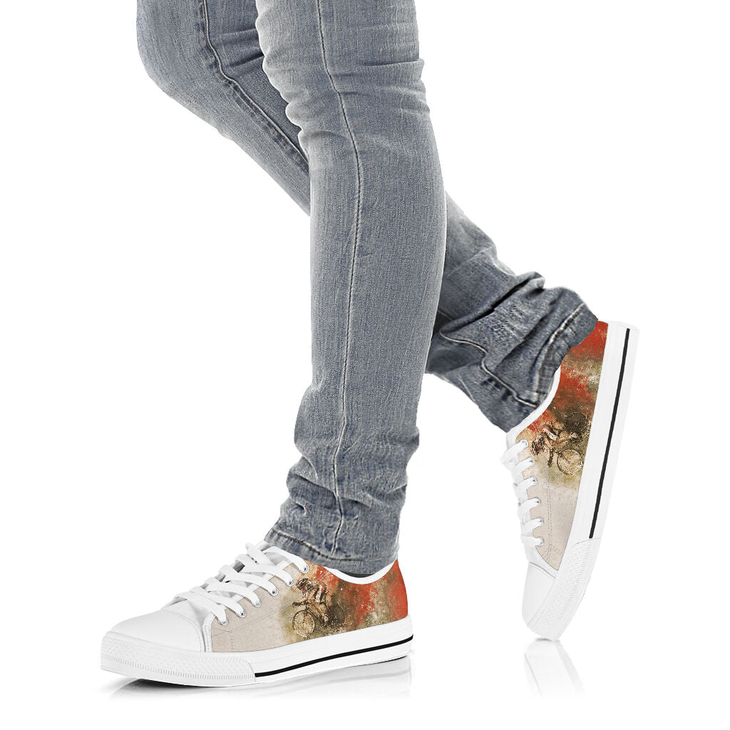 Cycling Vintage - Low Top Shoe - Love Love Top Shoes