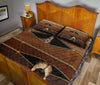 Giraffe Zipper Leather Quilt Bed Set - Love Quilt Bedding Set
