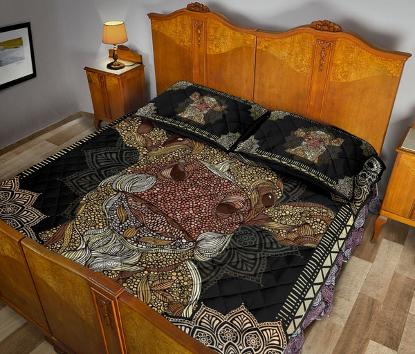 Cow Quilt Bed Set 53 - Love Quilt Bedding Set