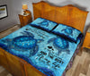 Turtle - I Love You - Quilt Bed Set 93 - Love Quilt Bedding Set