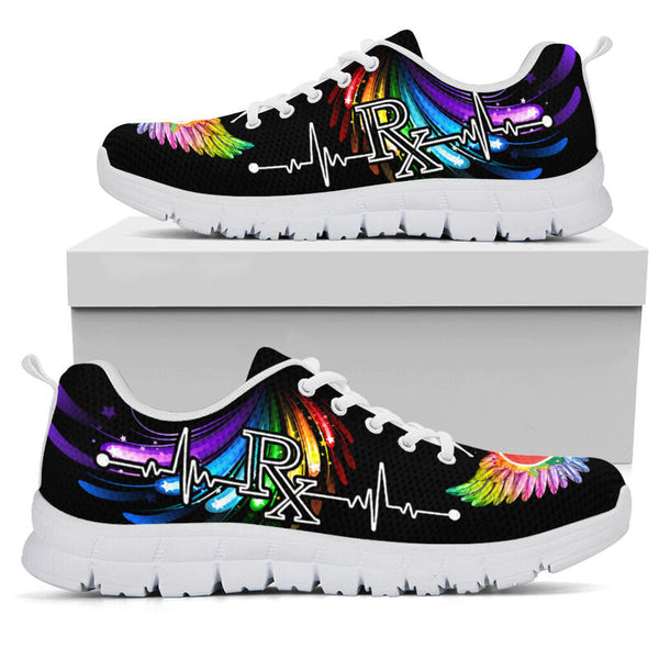 Pharmacy Tech Wings Sneakers, Running Shoes, Shoes For Women, Shoes For Men, Custom Shoes, L- Love Sneakers