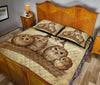 Family Owl Quilt Bed Set - Love Quilt Bedding Set