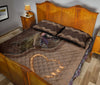 Dinosaur Animal Leather Quilt Bed Set - Love Quilt Bedding Set