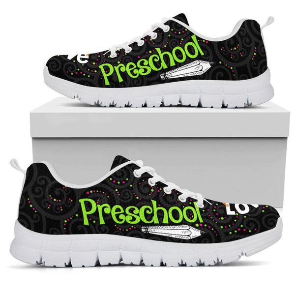 Preschool Love Inspire Black Sneakers, Running Shoes, Shoes For Women, Shoes For Men, Custo- Love Sneakers
