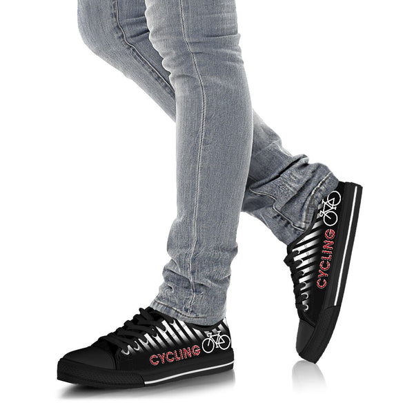 Cycling Black - Low Top Shoe - Love Love Top Shoes