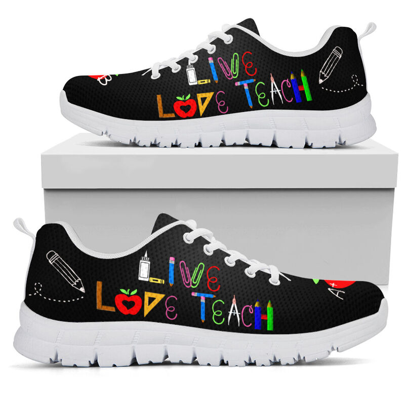 Teacher Live Love Teach Kd Sneakers, Runni- Love Sneakers
