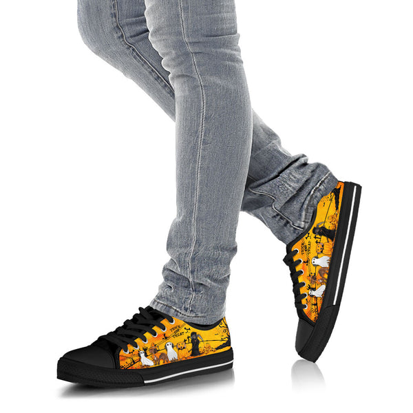 Dachshund Halloween - Low Top - NndShoe - Love Love Top Shoes