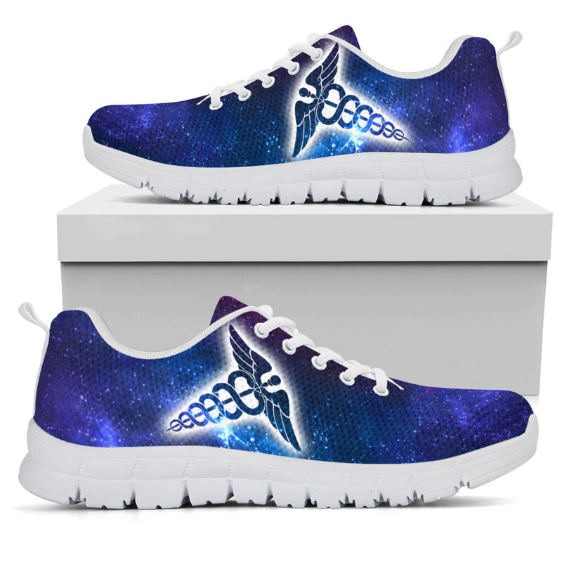 Nurse Galaxy2 Sneakers, Running Shoes, Shoes For Women, Shoes For Men, Custom Shoes, L- Love Sneakers