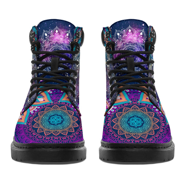 Horse Galaxy Mandala Boot Sky - Love All Season Boots