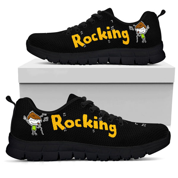 Teaching And Rocking Child Black Kd Sneakers, Running Shoes, Shoes For Women, Shoes For Men- Love Sneakers