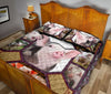 Pig Pattern Style Quilt Bed Set - Love Quilt Bedding Set