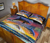 Dolphin Swimming In The Sky - Quilt Bed Set - Nnd - Love Quilt Bedding Set