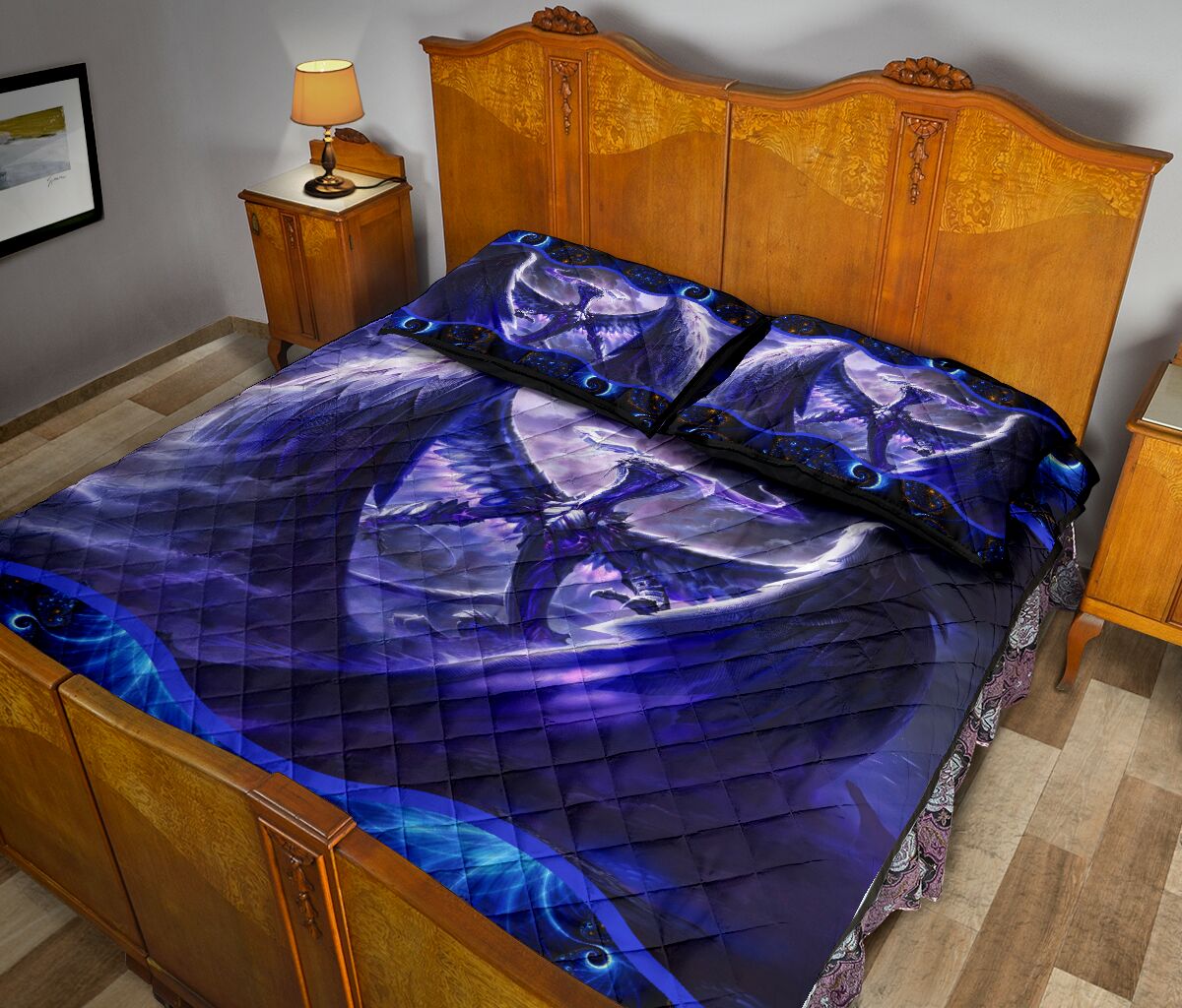 Dragon Wing Quilt Bed Set - Love Quilt Bedding Set