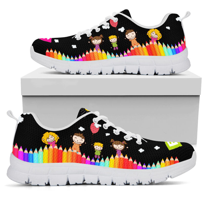 Counselor Abc Black Sneakers, Running - Love Sneakers