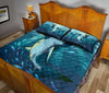 Shark Quilt Bed Set - Love Quilt Bedding Set